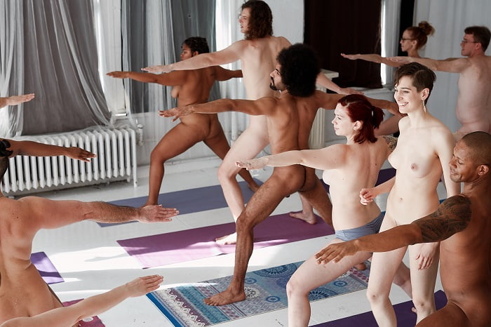 Nude Yoga Class 95